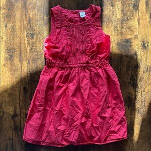 Carter's Vibrant Coral/Red Casual Dress
